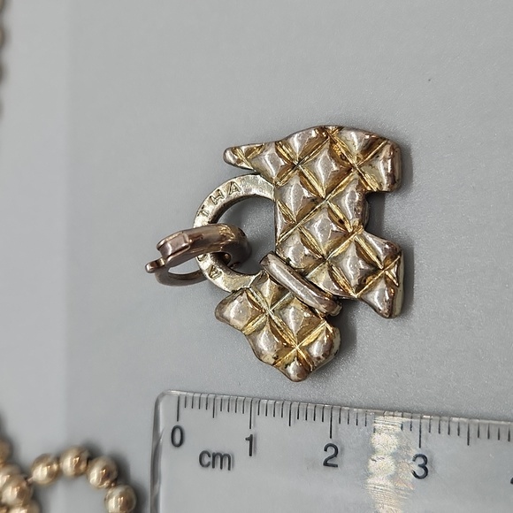 Agatha Paris vintage pale gold tone necklace - Picture 7 of 7